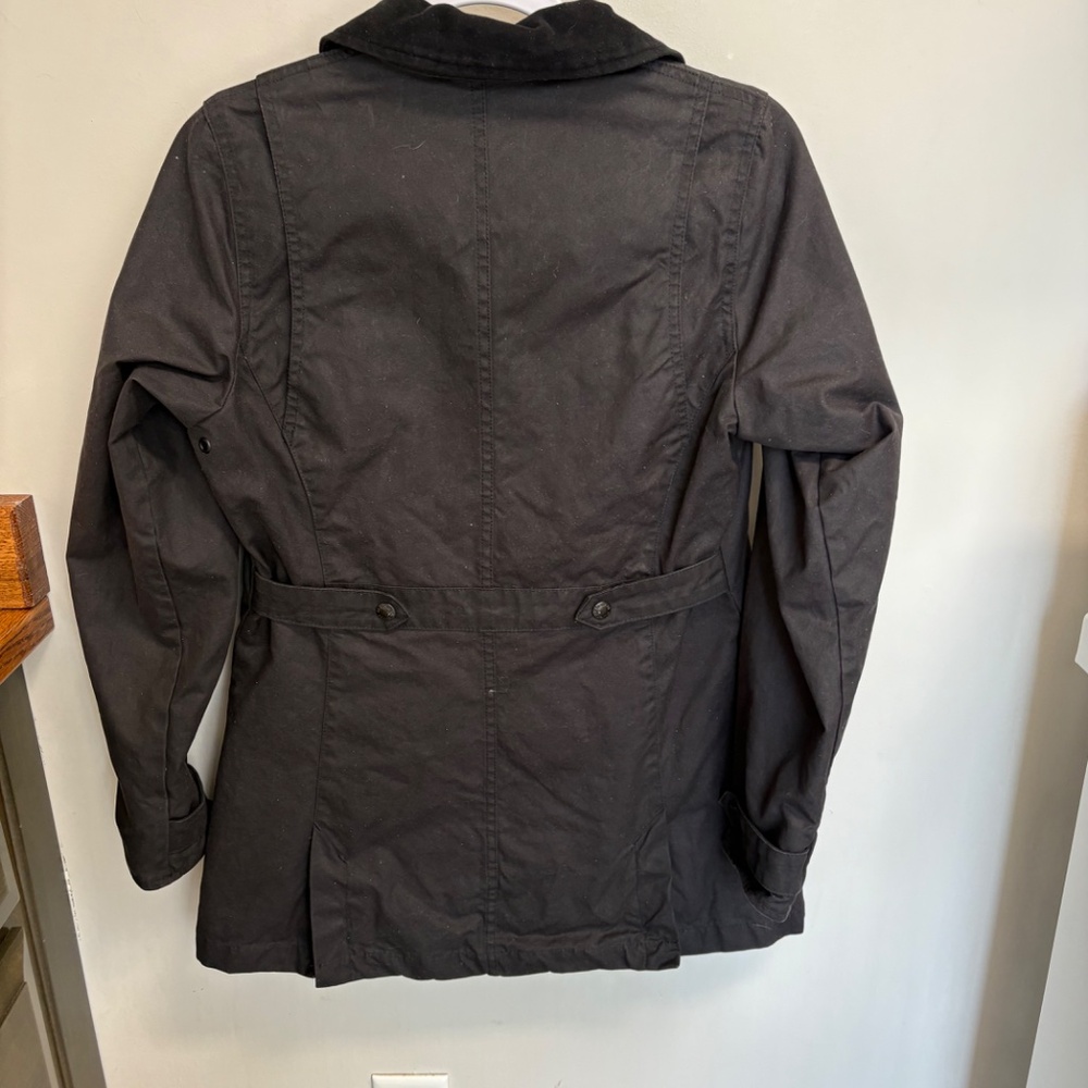 Filson Women 100% Cotton Black Hunting Jacket Size Small - Picture 2 of 9